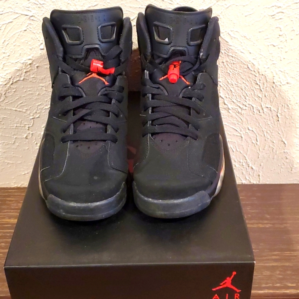 Jordan 6 Retro Black Infrared 2019 (Worn) No Box